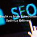 Başlık ve Meta Etiketlerinin Optimize Edilmesi